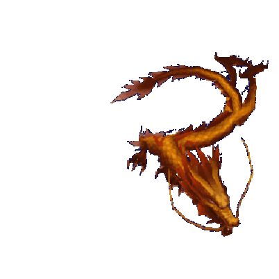 Flying Chinese dragon